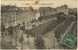 Clichy - Panorama De La Place Des Fêtes (carte Tachée) - Clichy