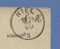 Kaart Met Stempel NIEL Op 20/8/1914 (Offensief W.O.I) Naar Brussel - Autres & Non Classés