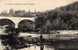 87 CONDAT (envs Limoges) Pont, Animée, Pecheur, Ed NG 23, 1911 - Condat Sur Vienne