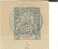 Faf103 / FRANZ: KONGO -  Briefganzsache Nr. 2 – 1896 Verwendet - Cartas & Documentos