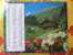 CALENDRIER GRAND FORMAT DOUBLE ALMANACH  PTT1985 MASSIF DES ARAVIS /VALLEE HTE CLAREE + INT POTOS  PAYSAGES DIVERS - Grand Format : 1981-90