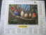 CALENDRIER GRAND FORMAT DOUBLE ALMANACH  PTT 1993 CANARIS JAUNES/ OISEAUX DES ILES EXOTIQUES - Grossformat : 1991-00