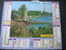 CALENDRIER GRAND FORMAT DOUBLE ALMANACH  PTT 1995  GORGES DU TARN 48/ ST SERVAN  TOUR SOLIDOR 35 - Grand Format : 1991-00