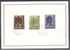 LIECHTENSTEIN, 2 SETS TREES FROM 1958 And 1959 ON CARDS VF USED - Cartas & Documentos