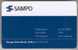 Estonia: Internet Banking Card From Sampo Bank - Credit Cards (Exp. Date Min. 10 Years)