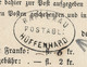 Bad004 / BADEN -  Rappenau – Postablage Hüffenhard 1870 – Paketeinlieferungsschein - Briefe U. Dokumente
