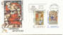 Espagne FDC (2) 1985 " Vitraux Artistiques" - Glasses & Stained-Glasses