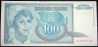 Yugoslavia,Banknote,Paper Money,Inflation,100 Dinars,1992. - Yougoslavie