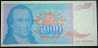 Yugoslavia,Banknote,Paper Money,Inflation,5000 Dinars,1994. - Jugoslawien