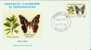 NOUVELLE-CALEDONIE Poste 533 + 534 FDC Premier Jour Papillon Butterfly Schmetterling Vlier NOUMEA 25 FEV 1987 - FDC