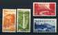 Japon  -  1938  :  Yv  279-82  *  , ** - Unused Stamps