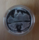 Latvia , Lettonia , Lettland 1Lat Straupe/castle + Boat 2006 Silver Coin Proof CASTLE ,sailboat - Latvia