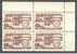 TURKEY, EUROPA COUNCIL SET 1954 IN BLOCKS OF 4 NEVER HINGED ** - Ungebraucht