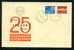 Bulgaria Special Seal 1963.IV.20 Anniv. 25 Year Rousse Stamp Union SOFIA UNIVERSITY , PARASHUTIST , PARACHUTE - Parachutisme