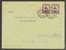 GERMANY DANZIG, EXTREMELY RARE COVER 2x 60 PFENNIG AIRPOST STAMP USED IN 1921 - Storia Postale