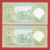 BANCONOTE 5 POUNDS X 2, 1988 + 1991, UNC. - Syrie