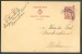 GUERRE MAI 1940 E.P. 40 Cent. Obl. Sc ROESELARE Du 8-5-1940 (mais écrite Le 11-4-1940) Vers Wakken - Envoi De Marchandie - Postkarten 1934-1951