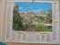 CALENDRIER ALMANACH DES  P.T.T. 1987  SEMUR EN AUXOIS BOURGOGNE  CORREZE FLEURIE - Big : 1981-90