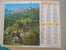 CALENDRIER ALMANACH DES  P.T.T. 1988  LES DOLOMITES ITALIE  ALPAGES 38 - Grossformat : 1981-90