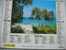 CALENDRIER ALMANACH DES P.T.T. DOUBLE PHOTOS/ 2004 /SEYCHELLES  ANSE LAZIO THAILAND KRABI ILE NUY BAY - Formato Grande : 2001-...