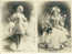 FANTAISIES:France:6 Cartes Artistes Feminines:1903.Très Rares. - Cabaret