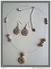 Parure Collier Artisanal Et Ses Boucles D´oreilles - Os Et Coquillage - 52cm + Chaînette De Réglage  Des Perles Original - Halsketten