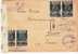 Pol134/ -POLEN -    Prov. Einschr. Warschau 15.12.44 Via England N. Genf - Storia Postale