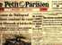 LE PETIT PARISIEN Du 16/09/1942  A La UNE " EN CINQ HEURES LES ANGLAIS ANEANTIS" - Le Petit Parisien