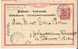 Wtb075 WÜRTTEMBERG - /Übernahme Des Postregals Durch Die Reichspost 1902, Auslandskarte - Postwaardestukken