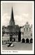 ALTE POSTKARTE WERNE AN DER LIPPE MARKTPLATZ MIT KONSUM GOLIATH GD 750 TRANSPORTER LKW Truck Pickup VW Käfer Postcard - Werne