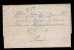 Gc473 PORTUGAL  LISBOA (03.11.1853) To PENAFIEL By PORTO (06.12.1853) Put On Mail Stamp-taxe. Port Due 40r. Blue - ...-1853 Voorfilatelie