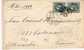 Br116/  BRASILIEN - Paar Kaiser Pedro, 100 Reis 1883, Sao Paulo-Bremen - Briefe U. Dokumente