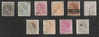 ESPAGNE, SPAIN, 1876-82  EDIFIL 164 175 177 179 192 200-208 210-212 @ - Used Stamps