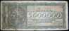 Paper Money,Banknote,Greece,5.000.000 Drahmai,Dim.140x61mm,WWII,Year Of 1944. - Grèce