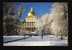 The State House In Winter On The Freedom Trail, Boston, Massachusetts - Boston