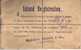 Entier - Entire Postal / Registered Letter With Quite Readable Wax Seal  /1904 - Lettres & Documents