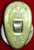 R! Pin,Badge,Enameled,Italy,Religion,Azione Cattolica Italiana,"Gioventui",Stab.Artistici Fiorentini,Dim.11x16mm,vintage - Associazioni