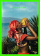 HAITI - BELLE HAITIENNE BUVANT DU LAIT DE COCO - No 6593-1 - MESSAGERIE DE PRESSE FRANCO-HAÏTIENNES -- - Haiti