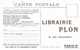 CpE1098 - Joseph CREACH Auteur De Maudez Le Leonard -  Cp De La Librairie Plon (écrivain) - Philosophie & Pensées