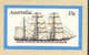 AUSTRALIA : 1985 : Post. Stat. : NAVIGATION,SAILING-SHIP,HELM,SEXTANT, - Maritime