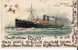 S-Au012/  Karte, Larcs Bay 1908, Ship Letter, Engl. Marke RRR  P And O Line (SS Mongolia) - Lettres & Documents