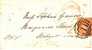 VIC155 / Shipletter  Melbourne-Hobart 1856  (7 B) - Lettres & Documents