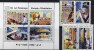 Tag Der Briefmarke 1980 Arbeit/Transport In Der Brief-Post Polen 2715/8+Block 83 O 5€ Bloque Hb Bloc M/s Sheet Bf Polska - Feuilles Complètes