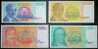 Yugoslavia,Banknote,Paper   Money,Bills,Different,4 Pcs,Inflation,1993-1994. - Yugoslavia