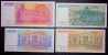 Yugoslavia,Banknote,Paper   Money,Bills,Different,4 Pcs,Inflation,1993-1994. - Yougoslavie