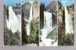Yosemite National Park, California, The Four Falls - Nevada, Yosemite, Vernal And Bridal Veil - USA National Parks