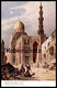 ALTE POSTKARTE MOSCHEE KAIT-BEY KAIRO SIGN. FRIEDRICH PERLBERG Cairo Caire Mosque Ägypten Egypt Masdschid Kamel Camel - Perlberg, F.