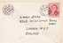 Tsc156/  CSSR - Jan Kollar, Schriftsteller. QSL-Karte England 1952 - Briefe U. Dokumente