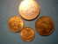 R   MONEDA  SEYCHELLES  SERIE 1 ONE CENT , 5 FIVE CENTS Y 10 TEN CENTS DE 1982   MAS EN MI TIENDA - Seychelles