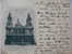 Short Sized Card 8,5 By 11cms London St Paul´s Cathedral  Postally Used 1900 - St. Paul's Cathedral